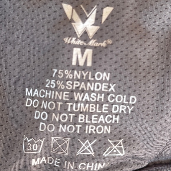 Gray Sports Bra White Mark - Picture 4 of 4